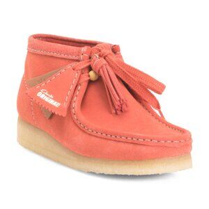 CLARKS Suede Wallabee Boots